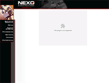 Tablet Screenshot of nexo.cl