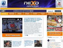 Tablet Screenshot of nexo.com.bo