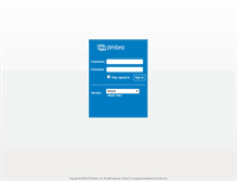 Tablet Screenshot of mail.nexo.cl