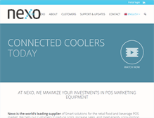 Tablet Screenshot of nexo.com