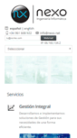 Mobile Screenshot of nexo.net